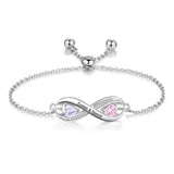 Personalized Carving Name Bracelet Birthstone – Jewelry Gift Ideas — 1