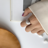 925 sterling silver shell ring – Birthday Gifts — 4