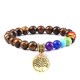 Creative 8mm Beads Tree Of Life Pendant Bracelet – Jewelry Gift Ideas — 5