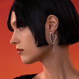 Jinguo Iron Horse Earring Stud Asymmetrical – Jewelry Gift Ideas — 3
