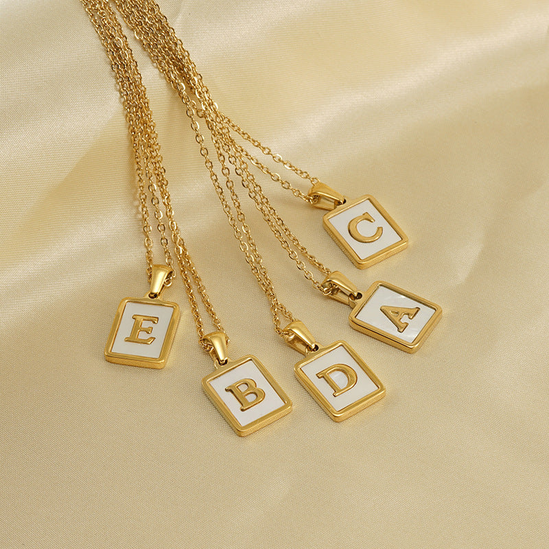 26 Letter Pendant Does Not Fade Ornament – Jewelry Gift Ideas — 1