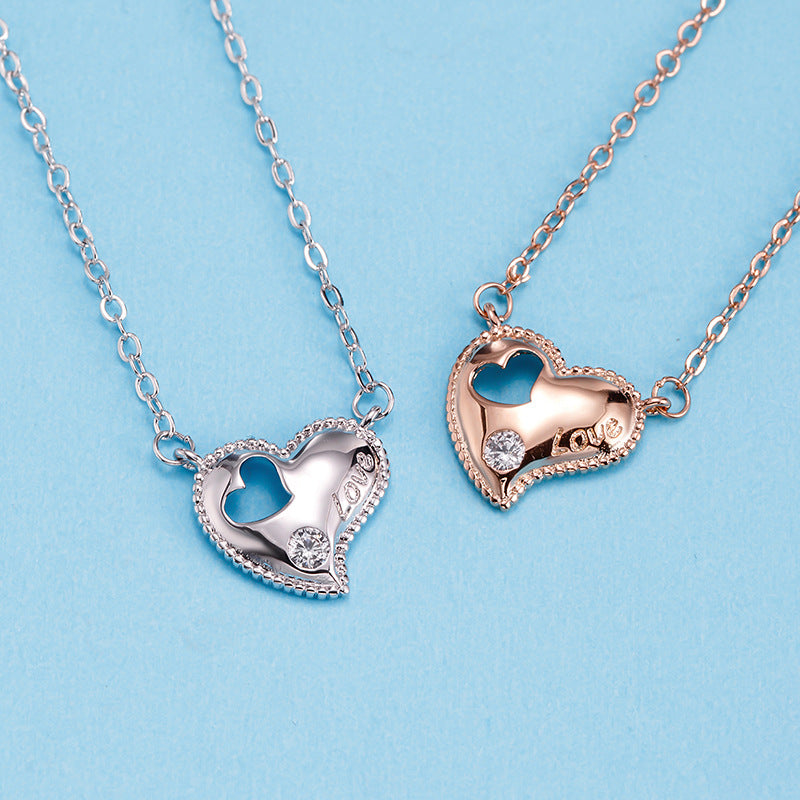 Women's Niche Design Heart Necklace – Jewelry Gift Ideas — 1