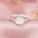 Fashion Shell Pearl Ring For Women – Stylish Gifts — 6