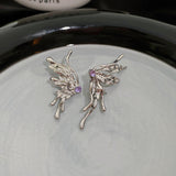 Women's Fashion Silver Pin And Diamond Frilly – Stylish Gifts — 3