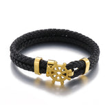 Creative Stainless Steel Rudder Braided Bracelet – Jewelry Gift Ideas — 5