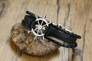 Alloy lucky figure 8 leather bracelet – Jewelry Gift Ideas — 19