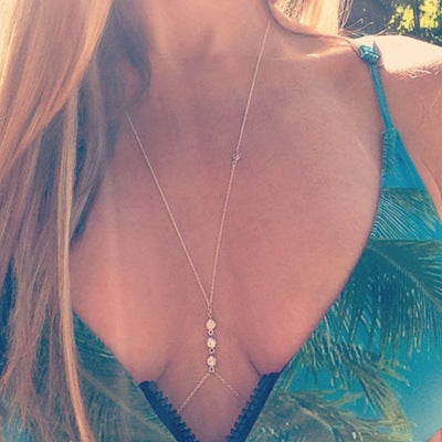 Necklace body chain – Jewelry Gift Ideas — 1