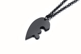 Titanium Steel Heart-Shaped Friendship Pendant – Jewelry Gift Ideas — 4