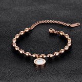 Rose gold black and white two-sided ladies – Jewelry Gift Ideas — 4