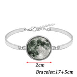 Galaxy Moon Time Gemstone Luminous Bracelet – Jewelry Gift Ideas — 3