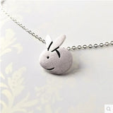 Little Rabbit Necklace Drawstring Pendant Short – Jewelry Gift Ideas — 5