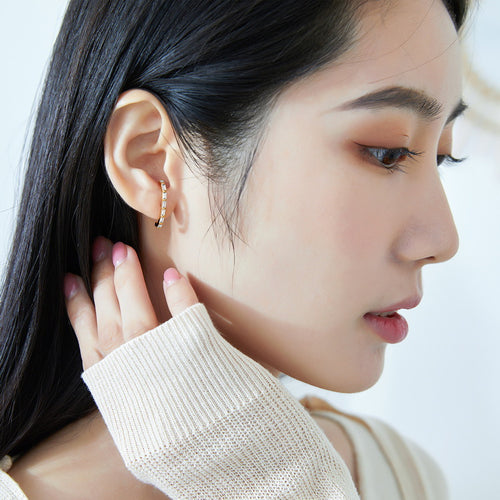 925 Silver Earrings Design Niche New Earrings – Useful Gifts — 1