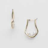 Silver Plated Freshwater Pearl Earrings – Thoughtful Gifts — 4