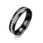 Single Row Stainless Steel Ring With Inner – Holiday Gift Ideas — 4
