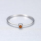 S925 sterling silver gemstone ring – Thoughtful Gifts — 8