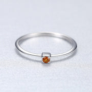 S925 sterling silver gemstone ring – Thoughtful Gifts — 8