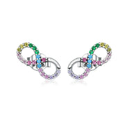 Sterling Silver Two Piece Earring Necklace – Jewelry Gift Ideas — 7