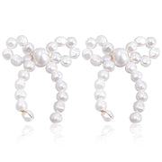 Vintage Plastic Pearl Bow Floral Hand-woven – Holiday Gift Ideas — 8