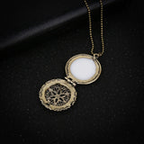 Vintage Pendant Hollow Round Luminous Necklace – Jewelry Gift Ideas — 5
