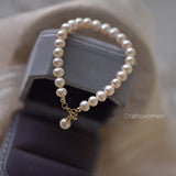 14K Gold Natural Pearl Bracelet – Jewelry Gift Ideas — 6