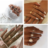 Simple Multi-Piece Geometric Star Diamond Ring – Gift Ideas — 1