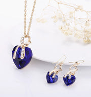 Jewelry Set With Crystal Glass Earrings – Jewelry Gift Ideas — 3