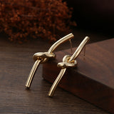 Knotted Long Earrings – Gift Ideas — 2