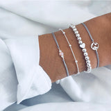 Bead Chain Bracelet Set Anklet – Jewelry Gift Ideas — 18