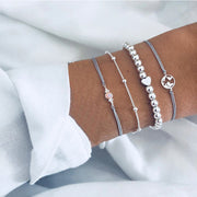 Bead Chain Bracelet Set Anklet – Jewelry Gift Ideas — 18