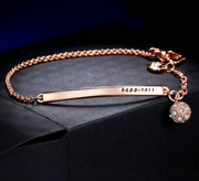 Rose Gold Plated Zircon Bracelet – Jewelry Gift Ideas — 8