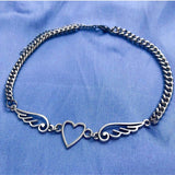 Fasania Angel Wings Love Heart Necklace – Jewelry Gift Ideas — 2