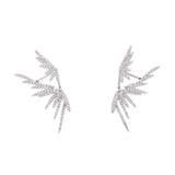 Full Diamond Angel Wing Earrings – Thoughtful Gifts — 5