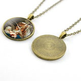 Virgin Mary Pendant Necklace Angel Necklace – Jewelry Gift Ideas — 4