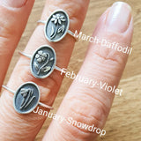 Fashion Personality December Flower Ring – Stylish Gifts — 5