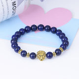 Natural Stone Owl Head Yoga Bracelet – Jewelry Gift Ideas — 20