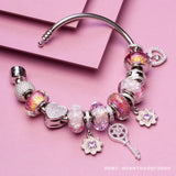 Colorful Glass Charms Transfer Beads Diy Bracelet – Jewelry Gift Ideas — 3