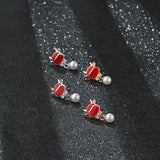 Pure Silver Earrings Female Korean Calf Earrings – Gifts for Her — 2