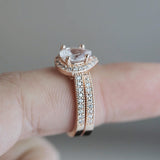 Pear Shaped Water Drop Zircon Engagement Ring – Jewelry Gift Ideas — 5
