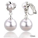 Style Tassel Clip Sterling Silver Pearl Earrings – Stylish Gifts — 5