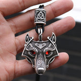 Viking Rune Necklace Nordic Mythology Triangle – Jewelry Gift Ideas — 8