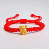 Wufu Niu Zodiac Year Braided Red String Bracelet – Jewelry Gift Ideas — 3