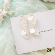 Frosty Starfish Shell Earrings – Stylish Gifts — 11
