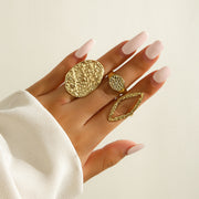 Niche Fashion Design Geometric Ring – Stylish Gifts — 17