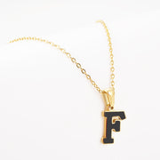 Titanium Steel First Word Letter Necklace Women's – Jewelry Gift Ideas — 11