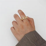 Retro Personality Geometric Cold Wind Ring – Thoughtful Gifts — 6