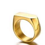 Stainless Steel Men's Ring Can Be Engraved – Gifts for Him — 9