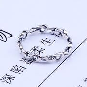 Heart Interlaced Ring Fashionable Simple Clear Style – Stylish Gifts — 5