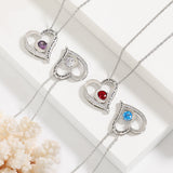 Love Necklace With Rhinestones And Letters Fashion – Gifts for Couples — 4