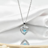 Fashion Dancing Love Necklace With Rhinestones – Gifts for Couples — 2