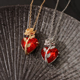 Punk Rose Love Necklace Fashion Personality – Jewelry Gift Ideas — 9